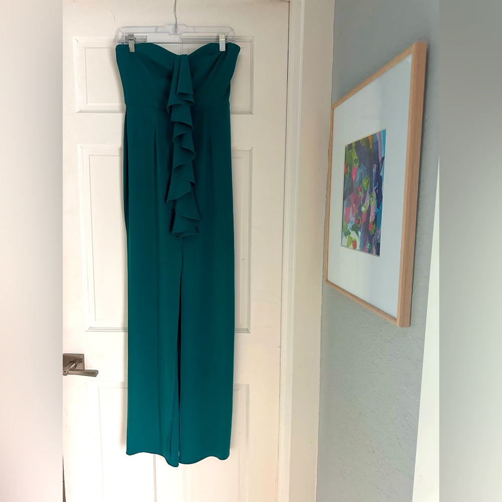 Size Small Lovers and Friends strapless green dress